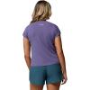 Columbia Womens Daniela Falls V-Neck Short Sleeve Tee(Stormwatch)