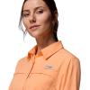 Columbia Women’s PFG Castback Woven Long Sleeve(Bright Nectar)
