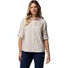 Columbia Women’s PFG Castback Woven Long Sleeve(Dark Stone)