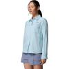 Columbia Women’s PFG Castback Woven Long Sleeve(Marine Light)