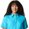 Columbia Women’s PFG Tamiami II Short Sleeve Fishing Shirt(Atoll)