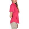 Columbia Women’s PFG Tamiami II Short Sleeve Fishing Shirt(Bright Rose)