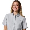 Columbia Women’s PFG Tamiami II Short Sleeve Fishing Shirt(Cirrus Grey)