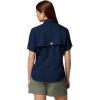 Columbia Women’s PFG Tamiami II Short Sleeve Fishing Shirt(Collegiate Navy)