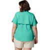 Columbia Women’s PFG Tamiami II Short Sleeve Fishing Shirt(Glaze Green)