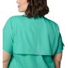 Columbia Women’s PFG Tamiami II Short Sleeve Fishing Shirt(Glaze Green)