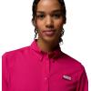 Columbia Women’s PFG Tamiami II Short Sleeve Fishing Shirt(Guava Pink)