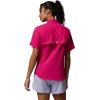 Columbia Women’s PFG Tamiami II Short Sleeve Fishing Shirt(Guava Pink)