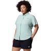 Columbia Women’s PFG Tamiami II Short Sleeve Fishing Shirt(Misty Jade)