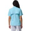Columbia Women’s PFG Tamiami II Short Sleeve Fishing Shirt(Vintage Blue)