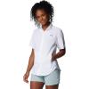 Columbia Women’s PFG Tamiami II Short Sleeve Fishing Shirt(White)