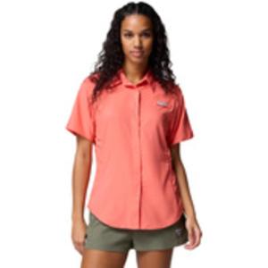 Columbia Women’s PFG Tamiami II Short Sleeve Fishing Shirt(Melonade)