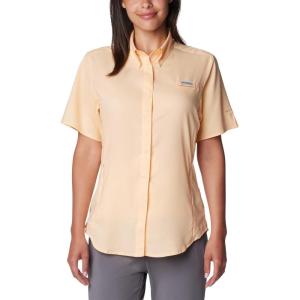 Columbia Women’s PFG Tamiami II Short Sleeve Fishing Shirt(Peach Fizz)