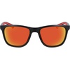 Columbia Men’s River Chill Square Sunglasses(Matte Black & Red/Orange Revo Lens)