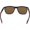 Columbia Men’s River Chill Square Sunglasses(Matte Black & Red/Orange Revo Lens)