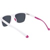 Columbia Men’s River Chill Square Sunglasses(Shiny White & Pink/Pink Gold Mirror Lens)