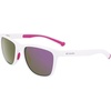 Columbia Men’s River Chill Square Sunglasses(Shiny White & Pink/Pink Gold Mirror Lens)