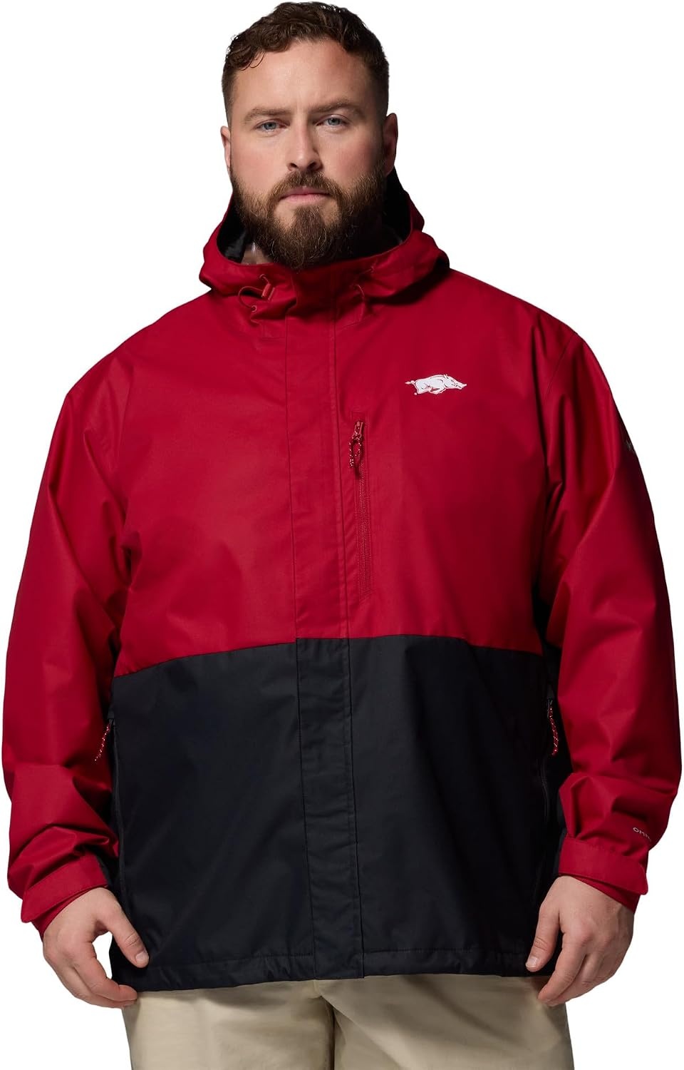 image:imageColumbia Mens Collegiate Field Bound JacketArk Red VelvetBlack