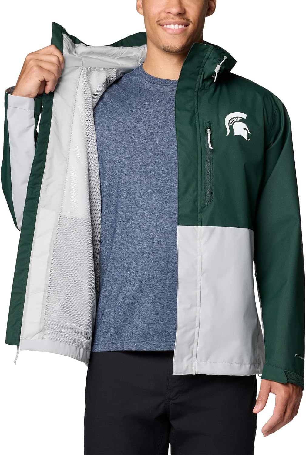 image:imageColumbia Mens Collegiate Field Bound JacketMs SpruceColumbia Grey