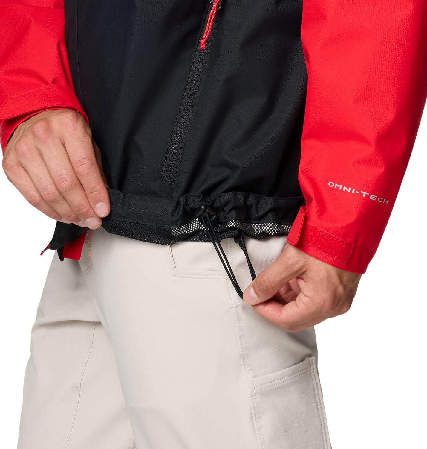 image:imageColumbia Mens Collegiate Field Bound JacketNeb Bright RedBlack