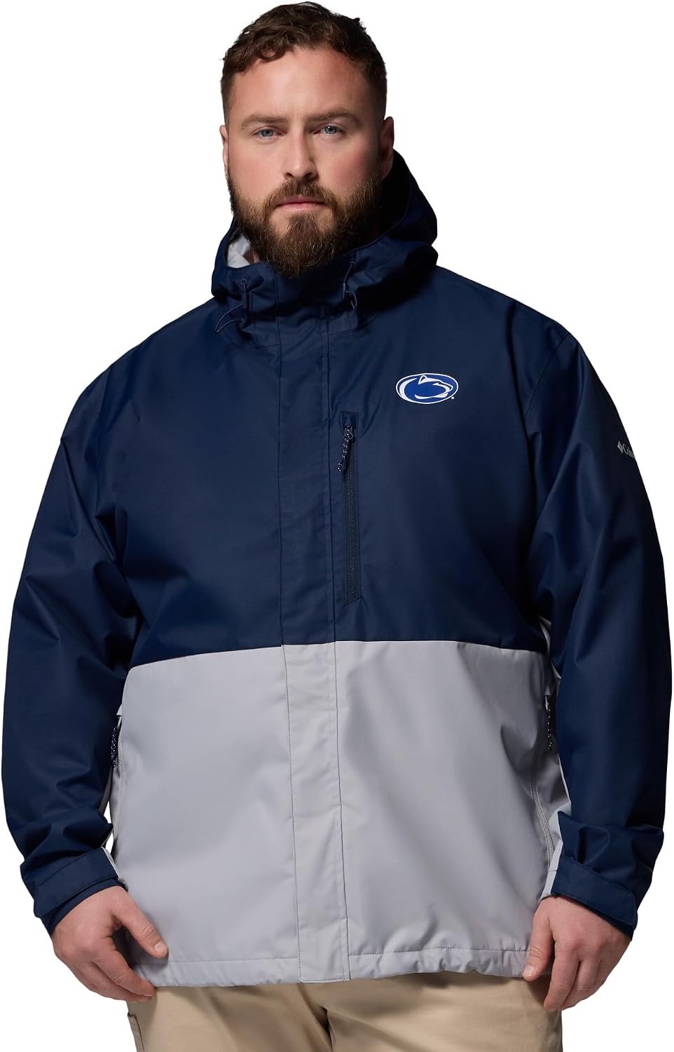 image:imageColumbia Mens Collegiate Field Bound JacketPsu Collegiate NavyColumbia Grey