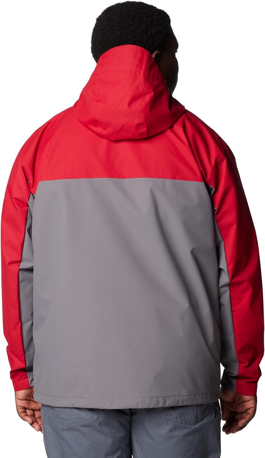 image:imageColumbia Mens Collegiate Field Bound JacketWaz Red VelvetCity Grey