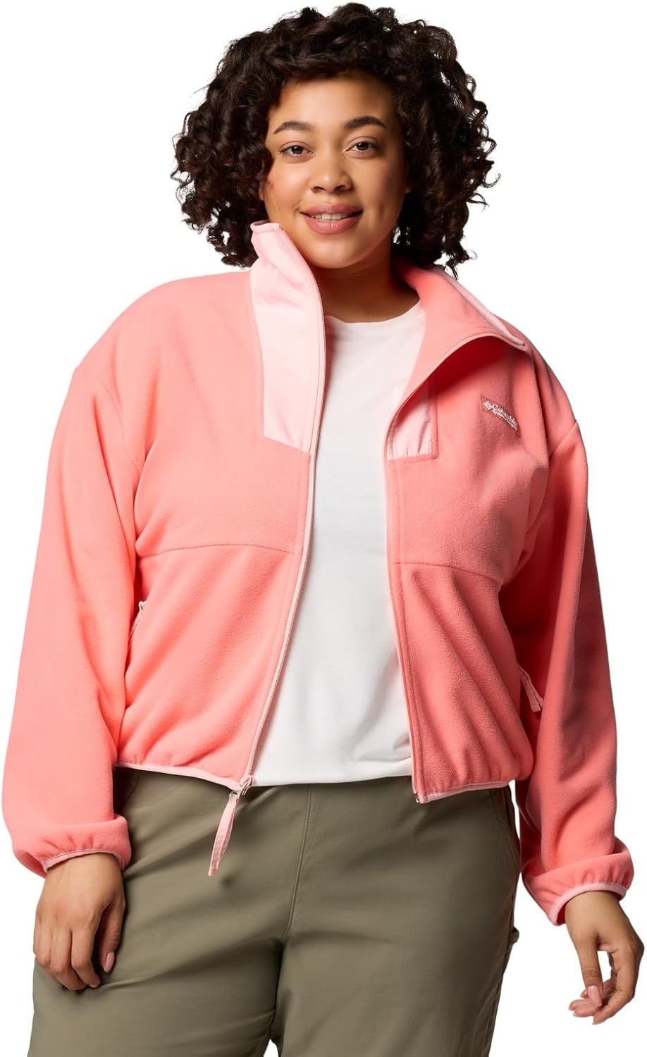 image:imageColumbia Sequoia Grove Full Zip FleeceAlpenglowPink Sand