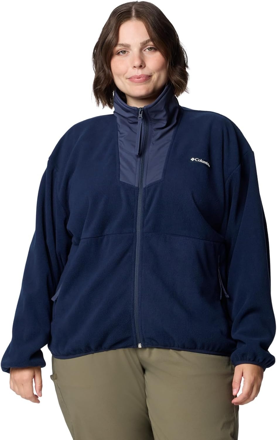 image:imageColumbia Sequoia Grove Full Zip FleeceCollegiate NavyNocturnal