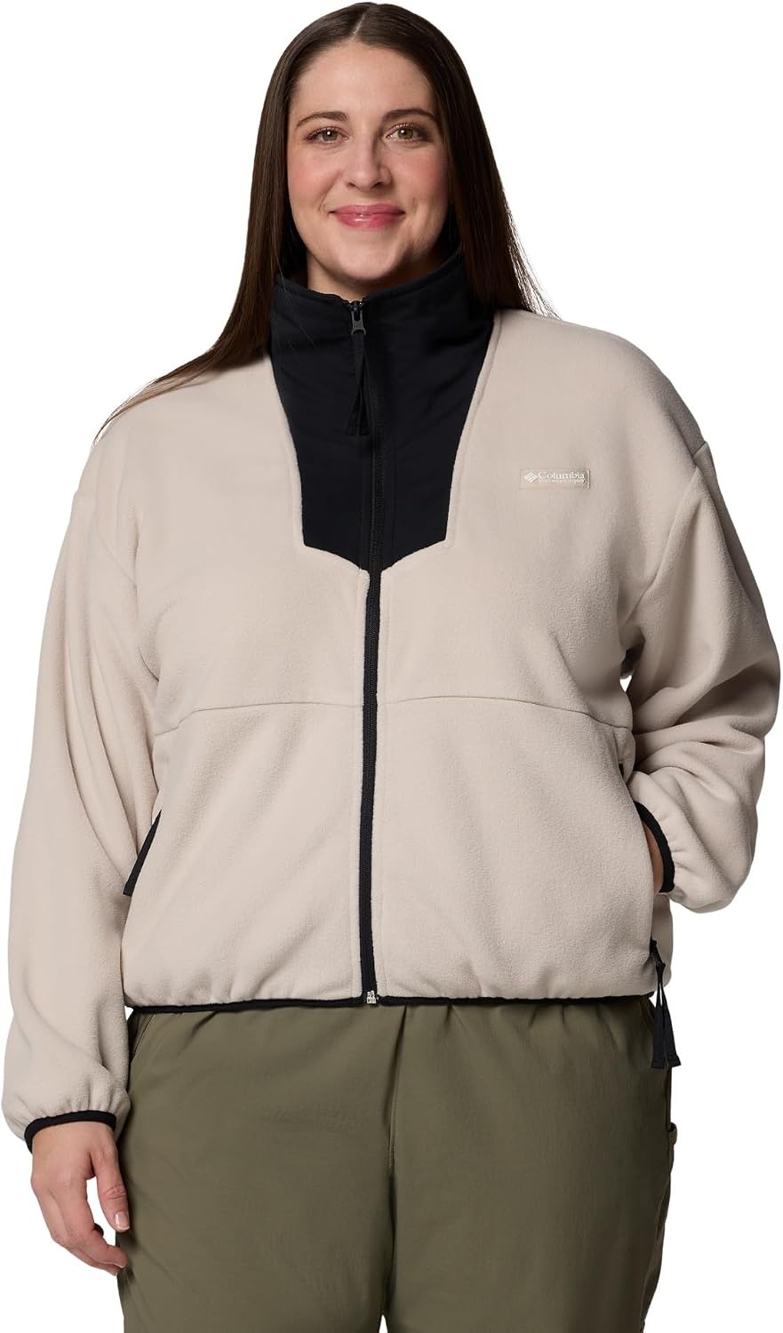 image:imageColumbia Sequoia Grove Full Zip FleeceDark StoneBlack