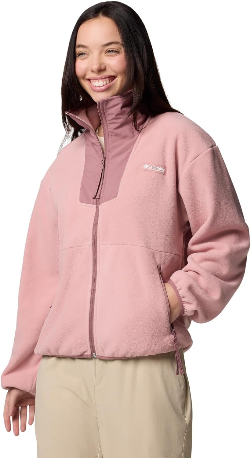 image:imageColumbia Sequoia Grove Full Zip FleeceEraser PinkFig