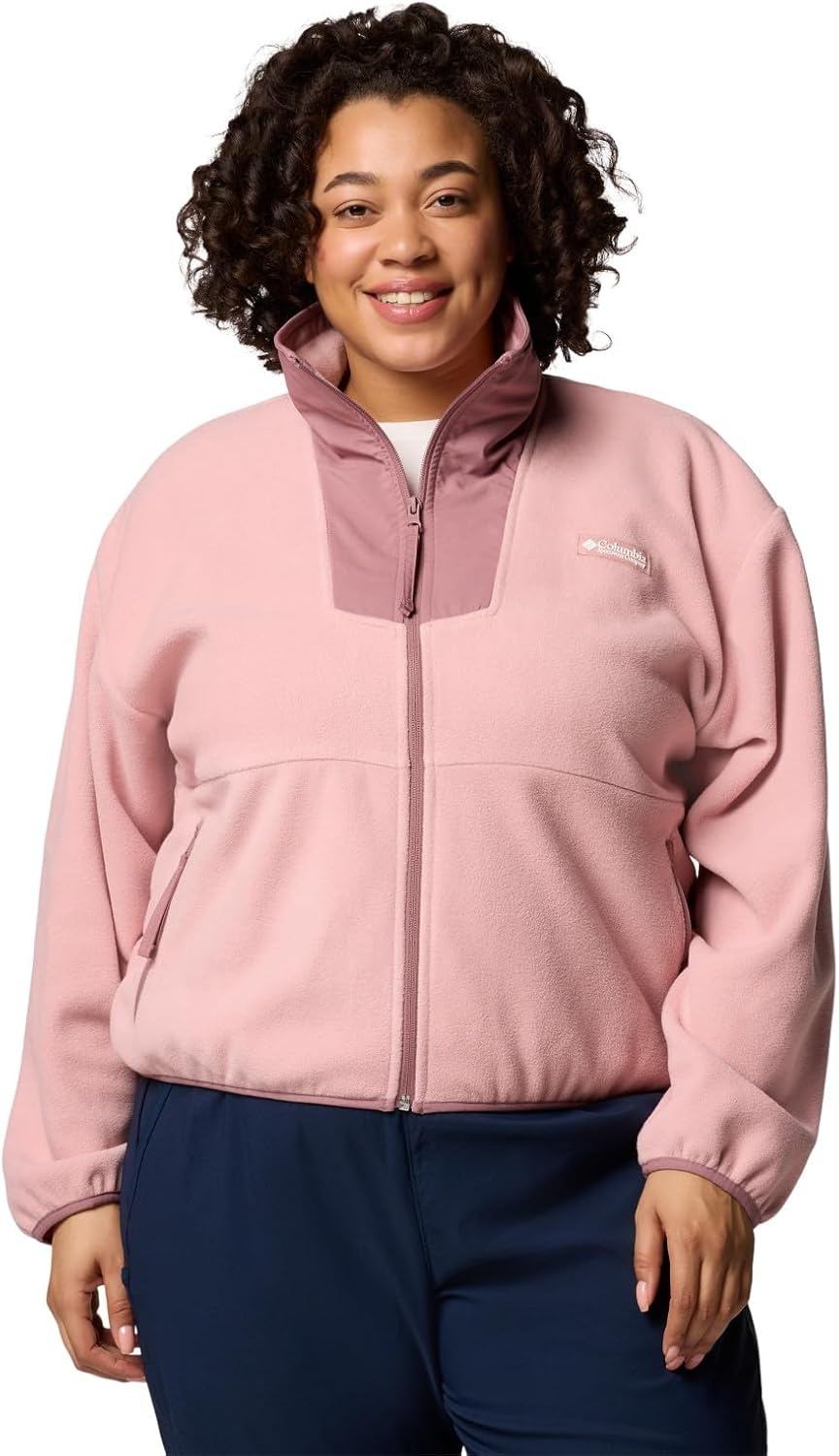 image:imageColumbia Sequoia Grove Full Zip FleeceEraser PinkFig