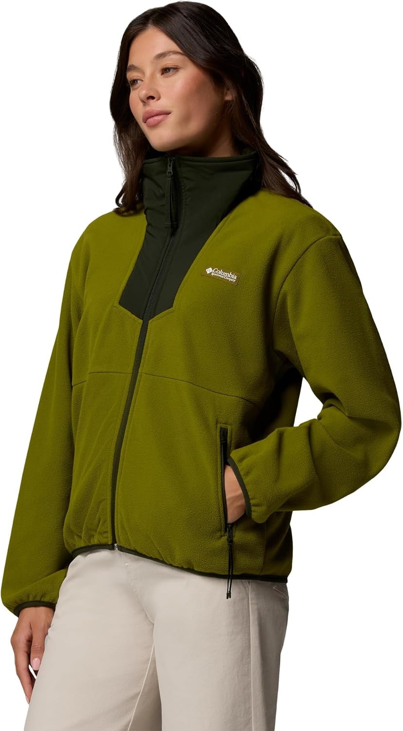 image:imageColumbia Sequoia Grove Full Zip FleeceMossy GreenGreenscape