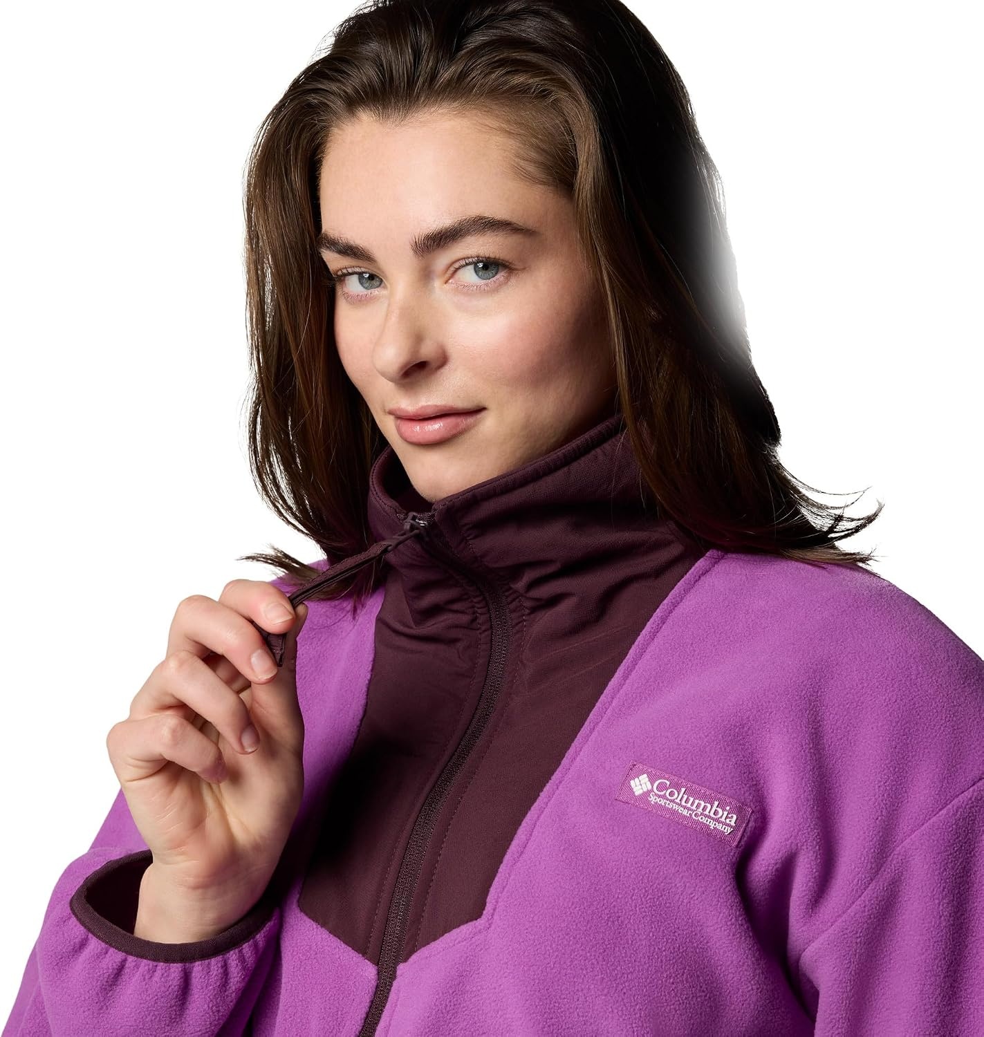 image:imageColumbia Sequoia Grove Full Zip FleeceRazzleMoonvista