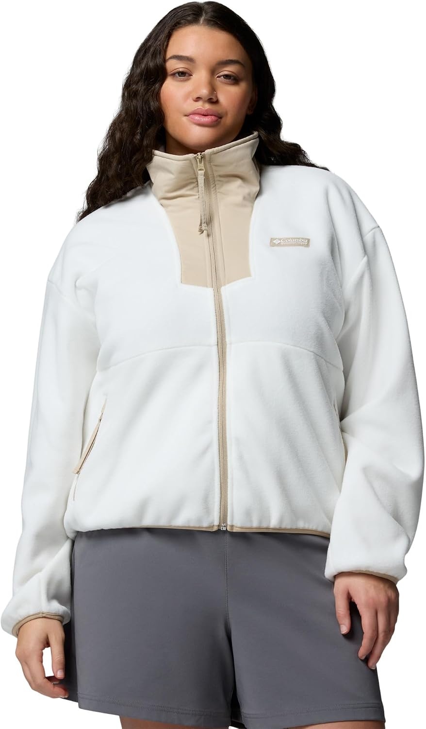 image:imageColumbia Sequoia Grove Full Zip FleeceSea SaltAncient Fossil