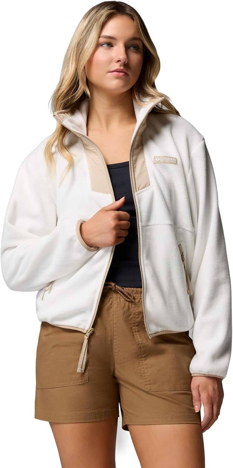 image:imageColumbia Sequoia Grove Full Zip FleeceSea SaltAncient Fossil