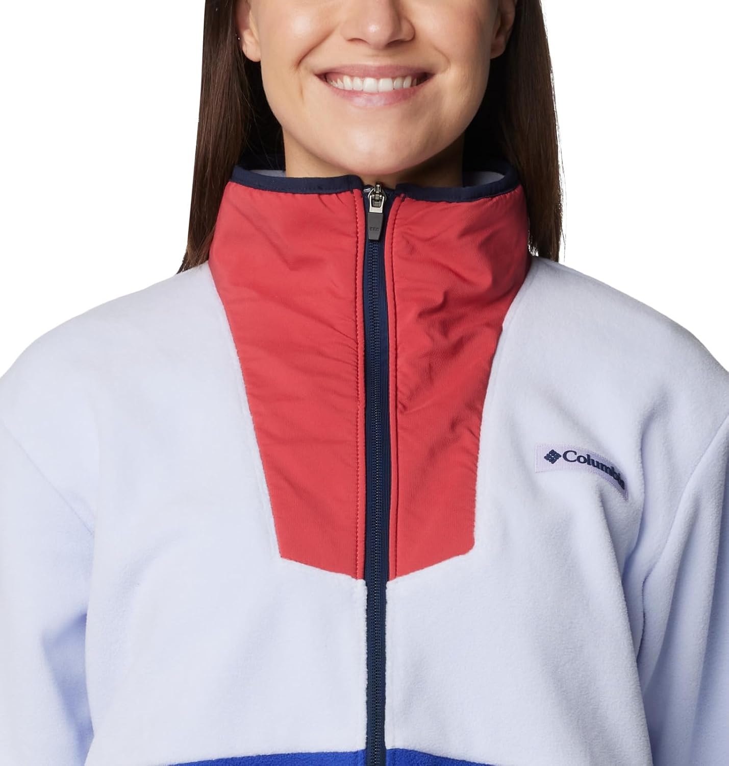 image:imageColumbia Sequoia Grove Full Zip FleeceSnowdriftClematis Blue