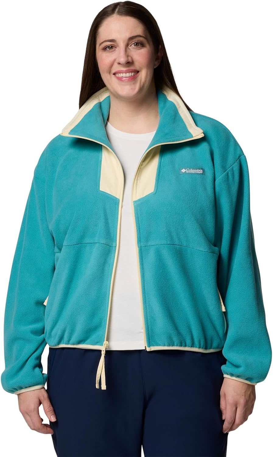 image:imageColumbia Sequoia Grove Full Zip FleeceTealLemon Wash