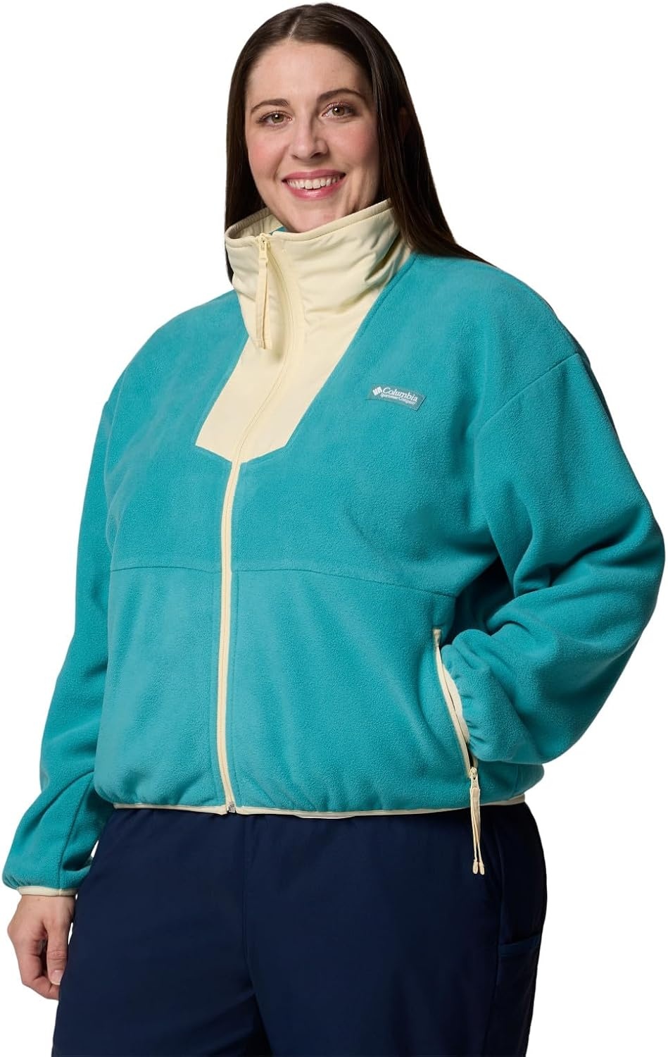 image:imageColumbia Sequoia Grove Full Zip FleeceTealLemon Wash