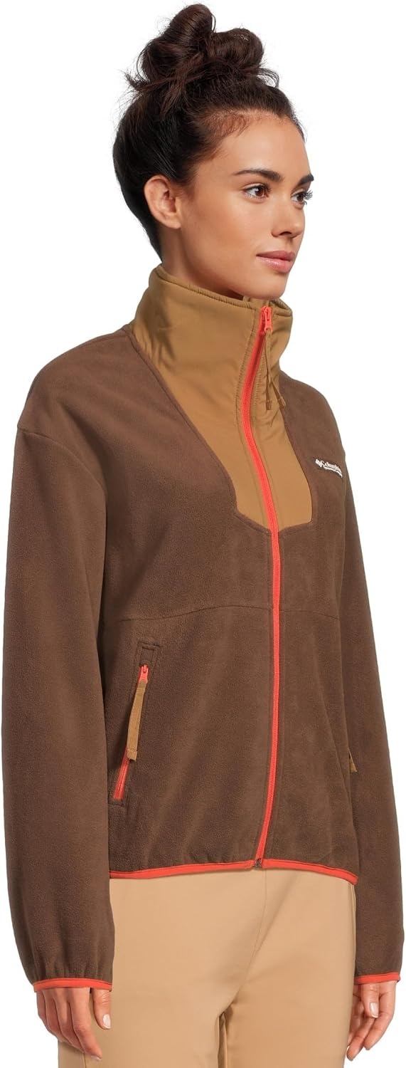 image:imageColumbia Sequoia Grove Full Zip FleeceTobaccoCamel BrownZing