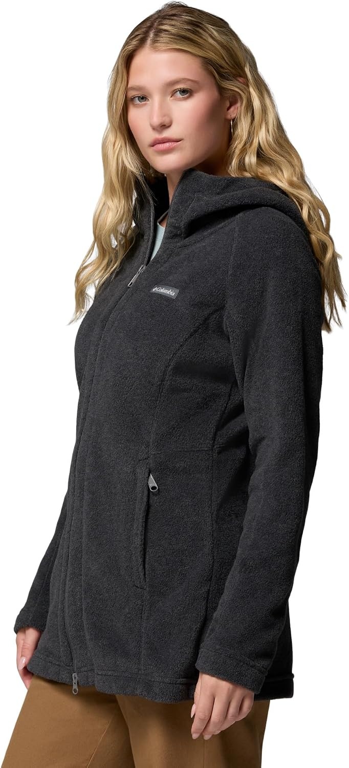 image:imageColumbia Womens Benton Spring II Long HoodieCharcoal Heather