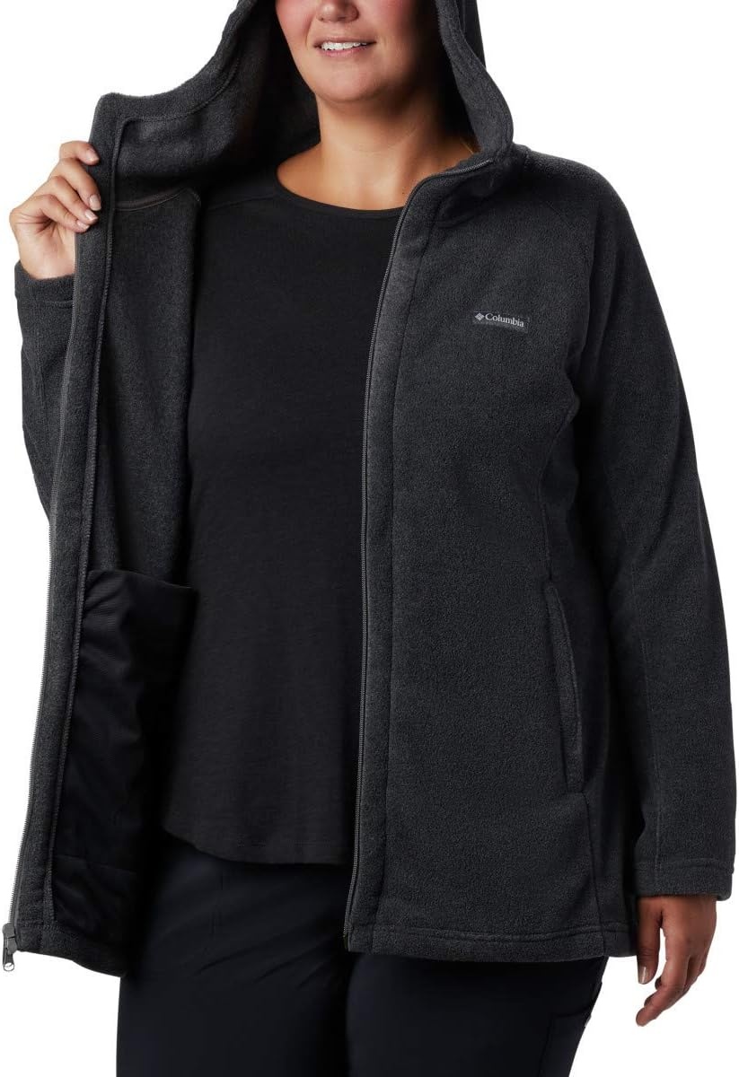 image:imageColumbia Womens Benton Spring II Long HoodieCharcoal Heather