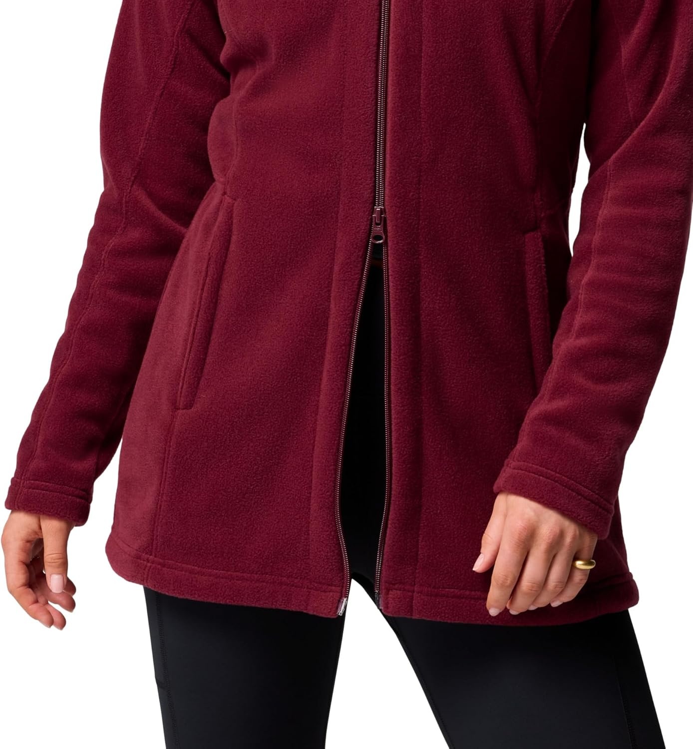 image:imageColumbia Womens Benton Spring II Long HoodieRich Wine
