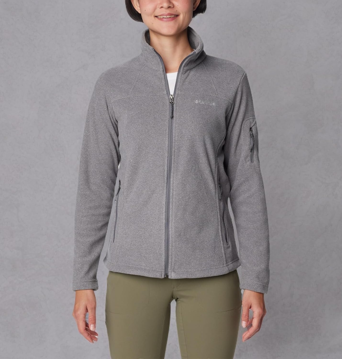 image:imageColumbia Womens Fast Trek II JacketCity Grey HeatherCity Grey