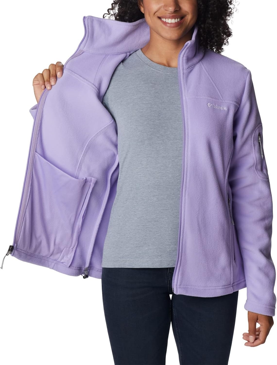 image:imageColumbia Womens Fast Trek II JacketFrosted Purple