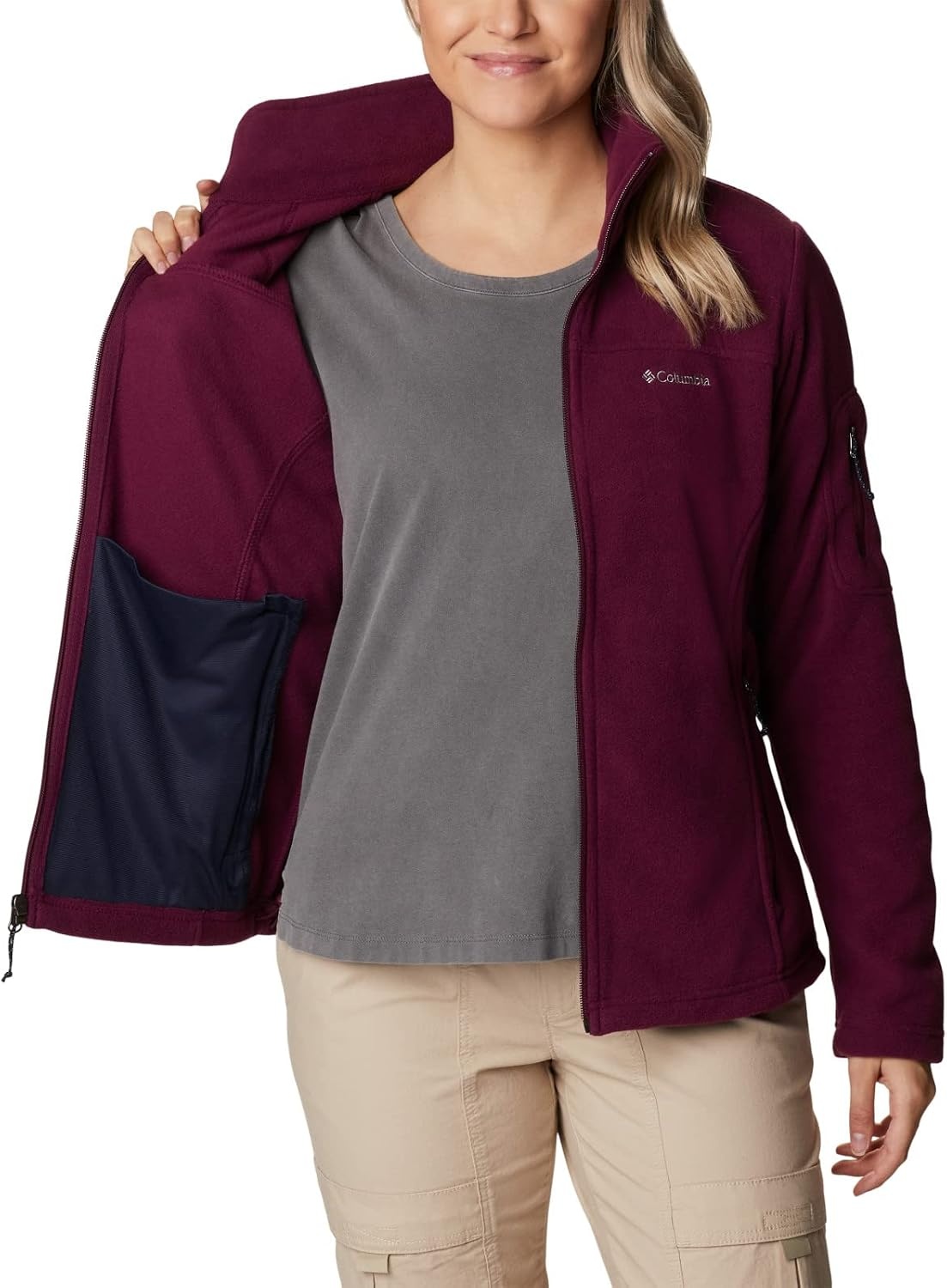 image:imageColumbia Womens Fast Trek II JacketMarionberry