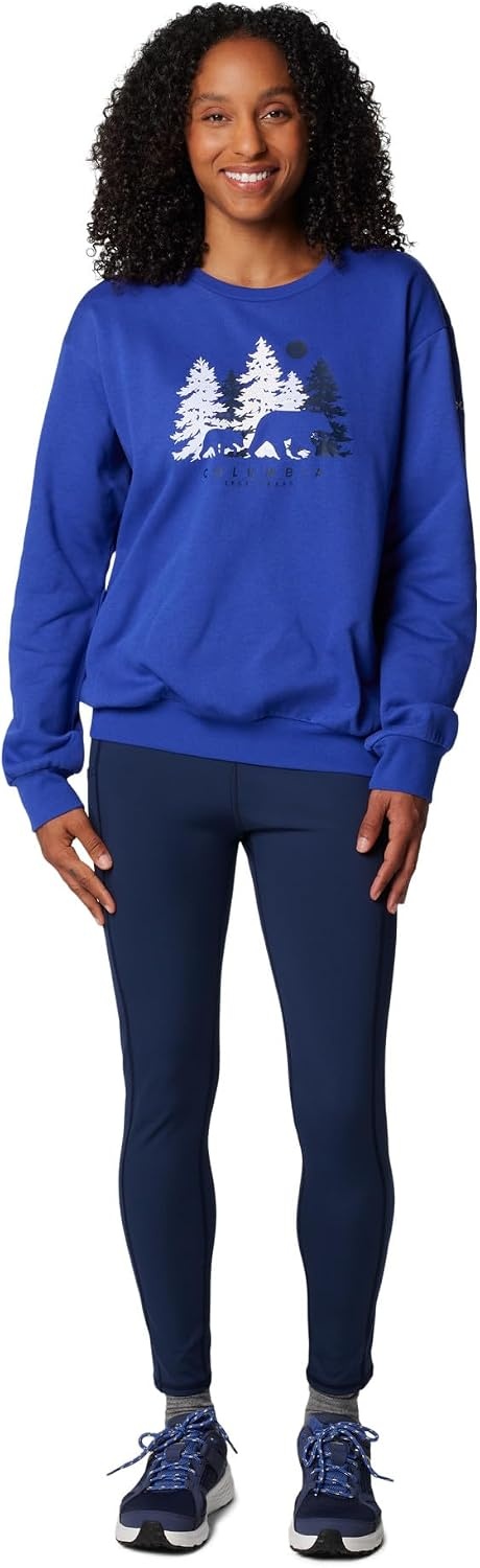 image:imageColumbia Womens Hart Mountain Crew IIIClematis BlueTreehome