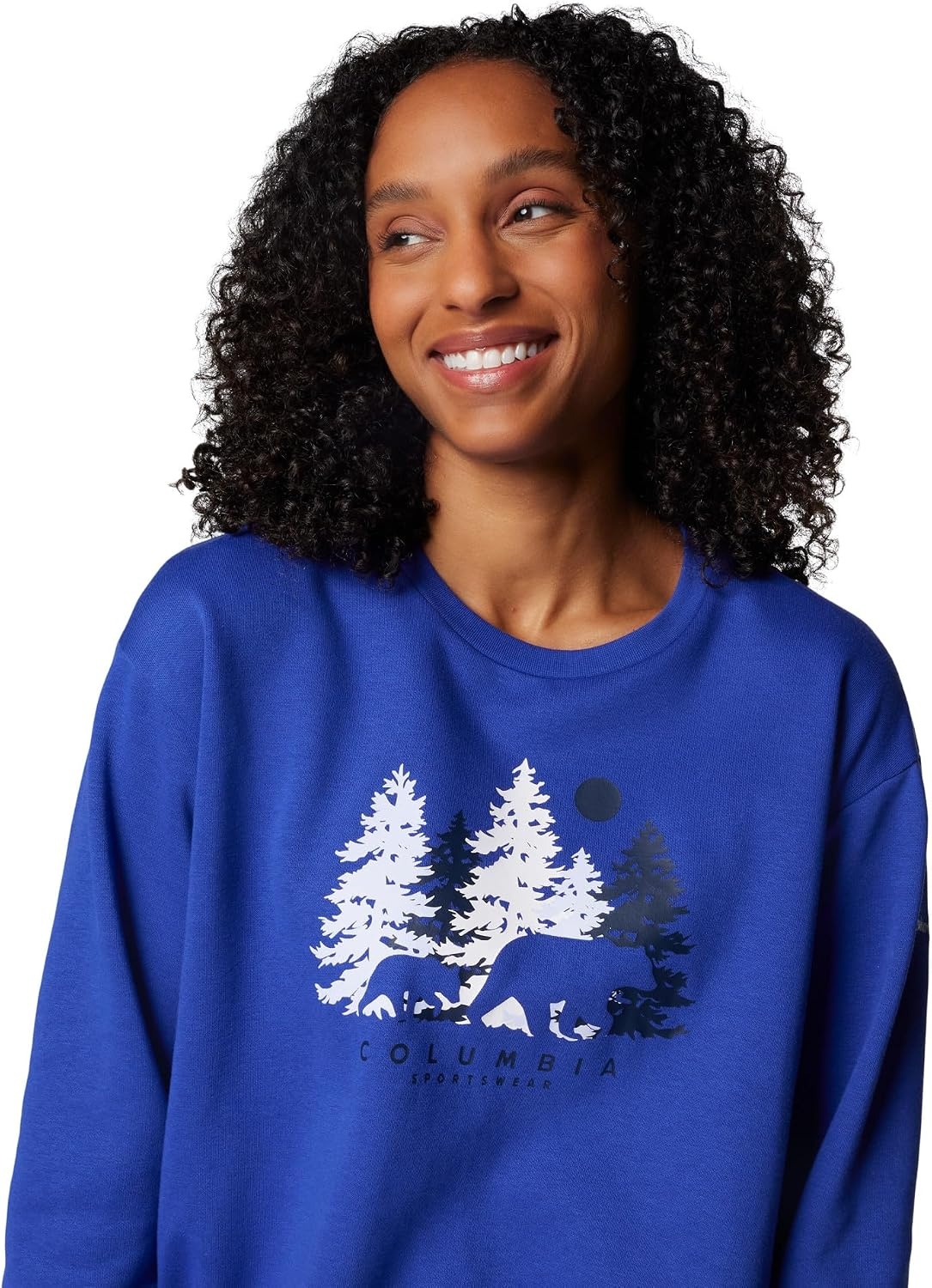image:imageColumbia Womens Hart Mountain Crew IIIClematis BlueTreehome