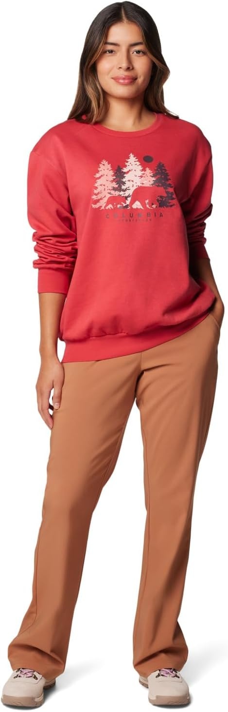 image:imageColumbia Womens Hart Mountain Crew IIIDaredevilTreehome