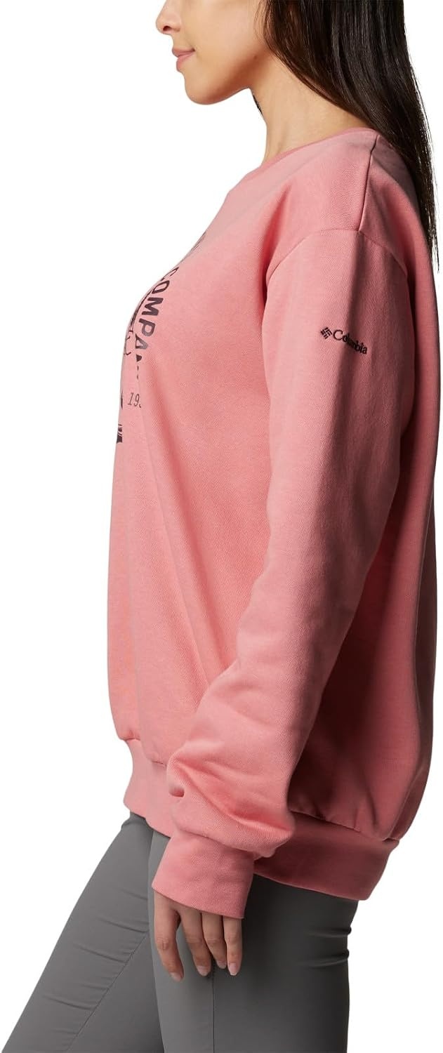 image:imageColumbia Womens Hart Mountain Crew IIIPink AgaveBearly Hike