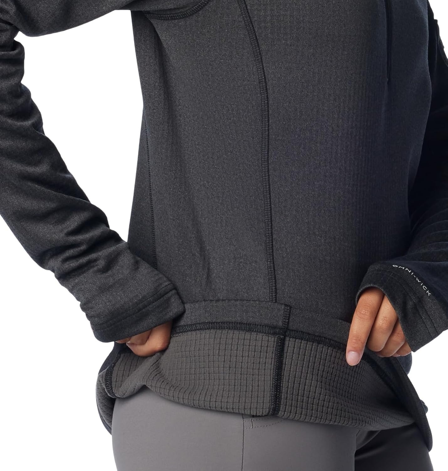 image:imageColumbia Womens Park View Grid Fleece Half ZipBlack